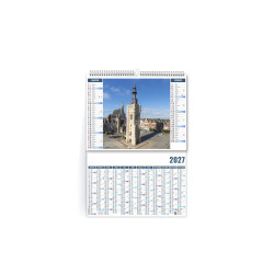 Calendrier personnalisé Histoire 2 en 1