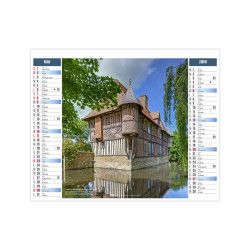 Calendrier personnalisé Histoire 2 en 1
