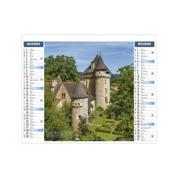 Calendrier personnalisé Histoire 2 en 1