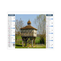 Calendrier personnalisé Histoire 2 en 1