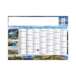 Calendriers bancaires personnalisablés fabriqués en France Julien souples