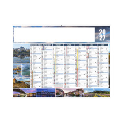 Calendriers publicitaires fabriqués en France bancaires Julien rigides