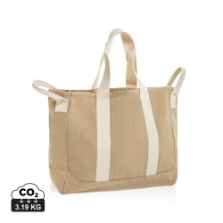 Sac publicitaire de plage en toile recyclée 400g/m² BEAU AWARE™