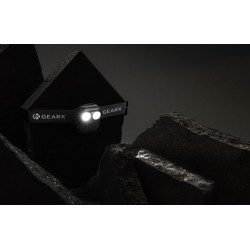 Lampe publicitaire frontale avec capteur de mouvement en ABS RCS Gear X