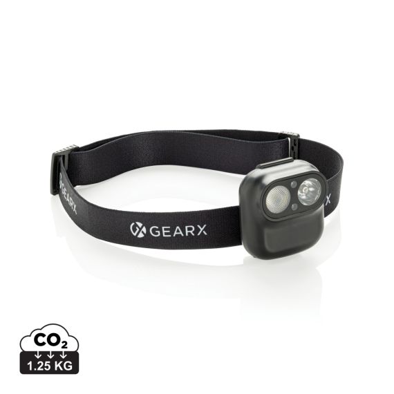 Lampe publicitaire frontale avec capteur de mouvement en ABS RCS Gear X