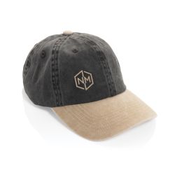 Casquette publicitaire à 6 panneaux en coton sergé bicolore BEAU AWARE™