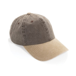 Casquette publicitaire à 6 panneaux en coton sergé bicolore BEAU AWARE™
