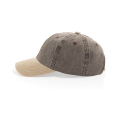Casquette publicitaire à 6 panneaux en coton sergé bicolore BEAU AWARE™