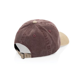 Casquette publicitaire à 6 panneaux en coton sergé bicolore BEAU AWARE™