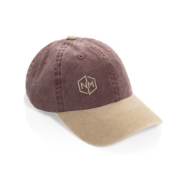 Casquette publicitaire à 6 panneaux en coton sergé bicolore BEAU AWARE™