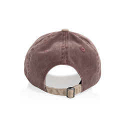 Casquette publicitaire à 6 panneaux en coton sergé bicolore BEAU AWARE™