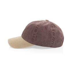 Casquette publicitaire à 6 panneaux en coton sergé bicolore BEAU AWARE™