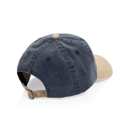 Casquette publicitaire à 6 panneaux en coton sergé bicolore BEAU AWARE™