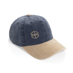 Casquette publicitaire à 6 panneaux en coton sergé bicolore BEAU AWARE™