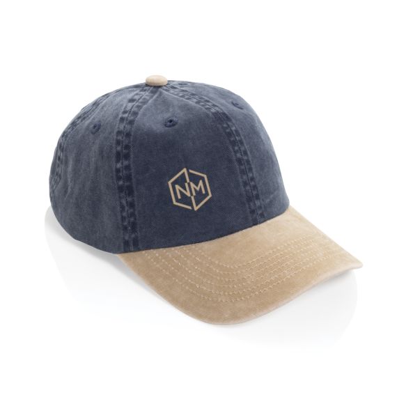 Casquette publicitaire à 6 panneaux en coton sergé bicolore BEAU AWARE™