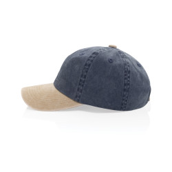 Casquette publicitaire à 6 panneaux en coton sergé bicolore BEAU AWARE™