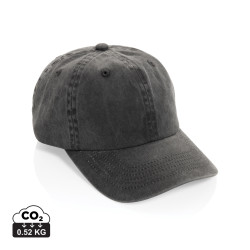 Casquette publicitaire à 6 panneaux en coton sergé délavée BEAU AWARE™