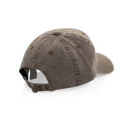 Casquette publicitaire à 6 panneaux en coton sergé délavée BEAU AWARE™
