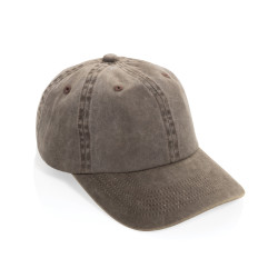 Casquette publicitaire à 6 panneaux en coton sergé délavée BEAU AWARE™