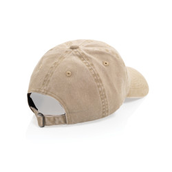 Casquette publicitaire à 6 panneaux en coton sergé délavée BEAU AWARE™