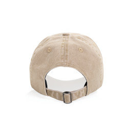 Casquette publicitaire à 6 panneaux en coton sergé délavée BEAU AWARE™