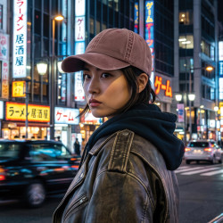 Casquette publicitaire à 6 panneaux en coton sergé délavée BEAU AWARE™