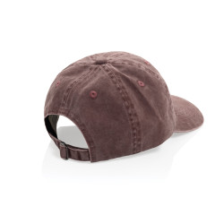 Casquette publicitaire à 6 panneaux en coton sergé délavée BEAU AWARE™