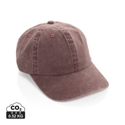 Casquette publicitaire à 6 panneaux en coton sergé délavée BEAU AWARE™