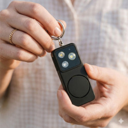Porte-clés publicitaire alarme rechargeable GuardBuddy RCS
