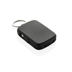 Porte-clés publicitaire powerbank 2000mAh et câbles intégrés Nexo RCS