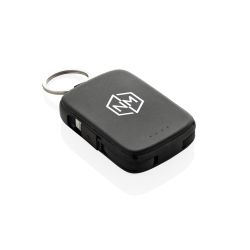 Porte-clés publicitaire powerbank 2000mAh et câbles intégrés Nexo RCS