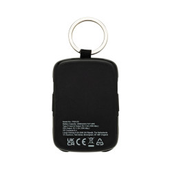 Porte-clés publicitaire powerbank 2000mAh et câbles intégrés Nexo RCS