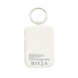 Porte-clés publicitaire powerbank 2000mAh et câbles intégrés Nexo RCS