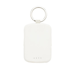 Porte-clés publicitaire powerbank 2000mAh et câbles intégrés Nexo RCS