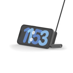 Câble publicitaire Aluvia RCS 65W PD avec support de téléphone réglable