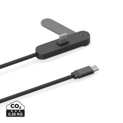 Câble publicitaire Aluvia RCS 65W PD avec support de téléphone réglable