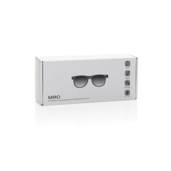 Lunettes publicitaires audio dotées de l'IA avec fonction traduction Miro