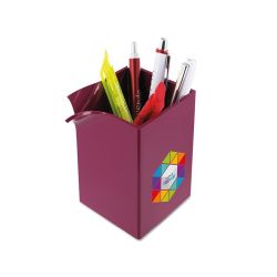 Pot à crayon personnalisé fabriqué en France Carré
