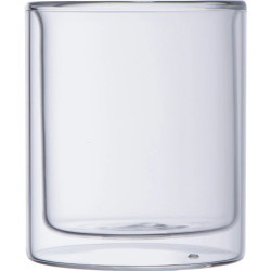 Tasse à cappucino personnalisée en verre double paroi 200 ml