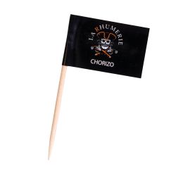 Mini Pique drapeau cocktail personnalisé 70 mm Fabriqué en Europe