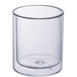 Tasse à cappucino personnalisée en verre double paroi 200 ml