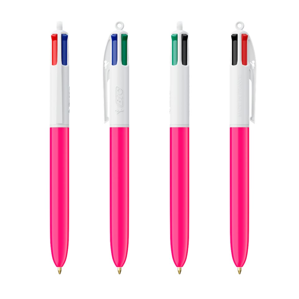 Stylo personnalisé fabriqué en FranceBIC® 4 Couleurs