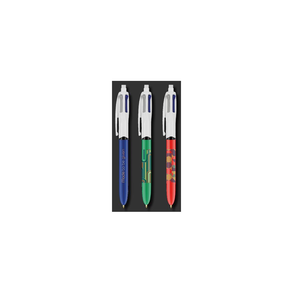 StyloBIC® personnalisable 3 couleurs et porte-mine Inspire