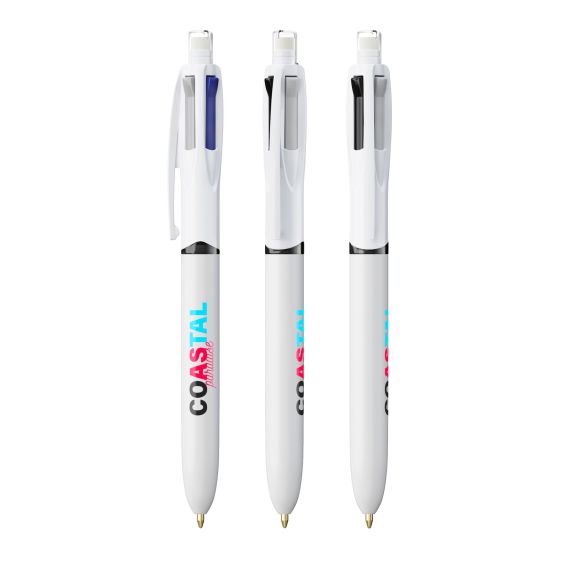 StyloBIC® personnalisable 3 couleurs et porte-mine recyclé Inspire Eco
