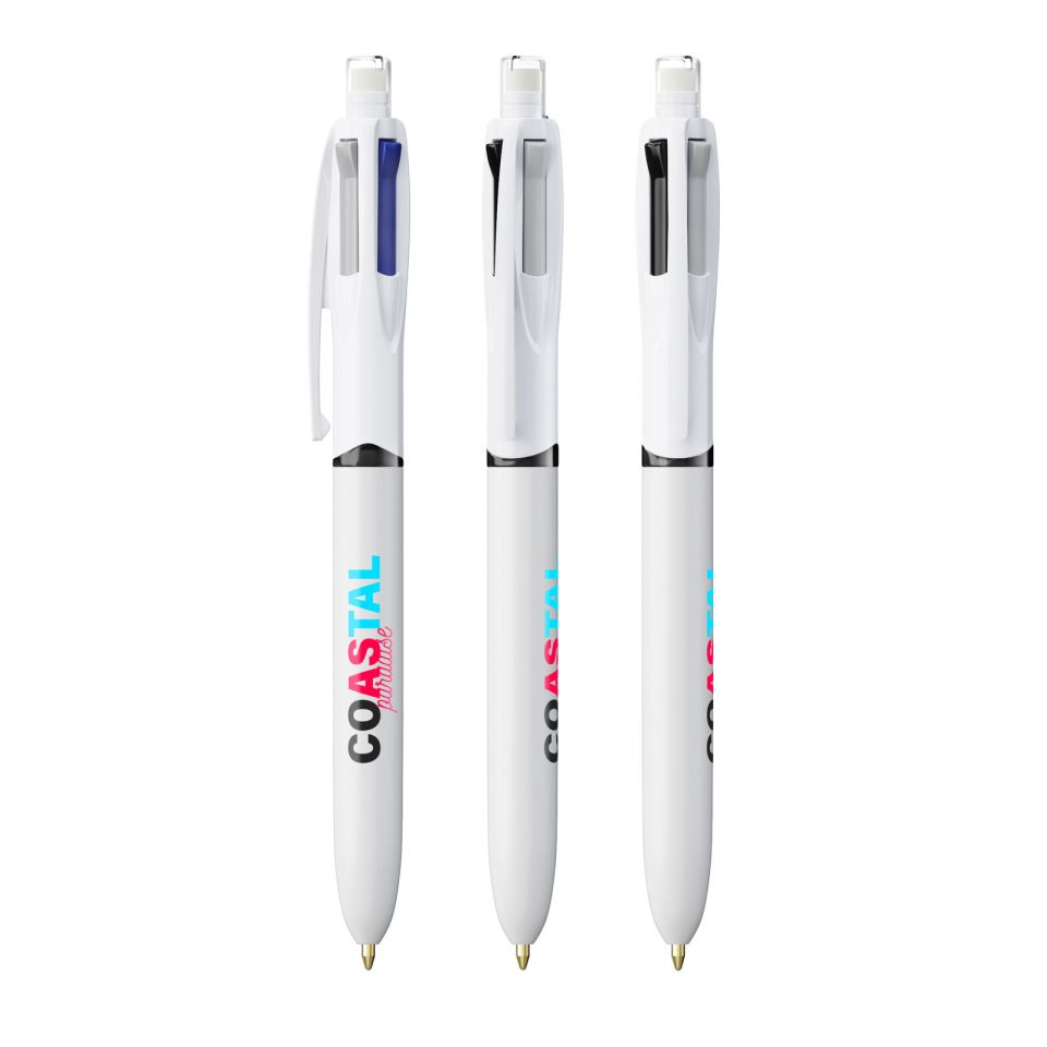 StyloBIC® personnalisable 3 couleurs et porte-mine recyclé Inspire Eco