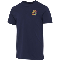 T-shirt publicitaire unisexe Azurite à manches courtes en coton biologique certifié OCS de 160 g/m²