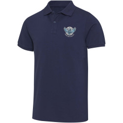Polo publicitaire bio recyclé certifié OCS Beryl à manches courtes unisexe de 220 g/m²