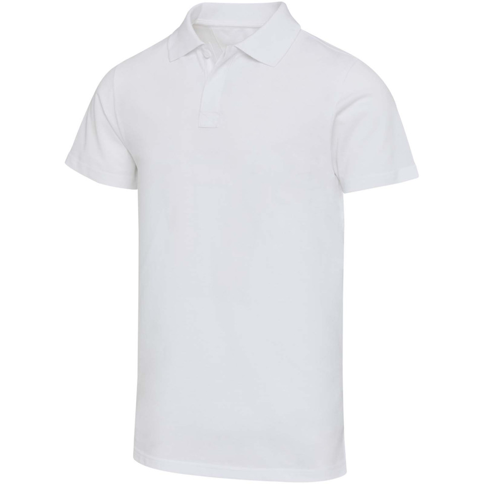 Polo publicitaire bio recyclé certifié OCS de 180 g/m² Graphite à manches courtes unisexe