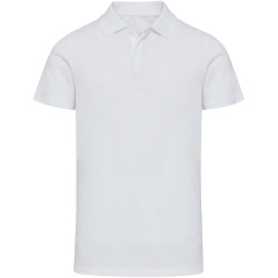Polo publicitaire bio recyclé certifié OCS de 180 g/m² Graphite à manches courtes unisexe
