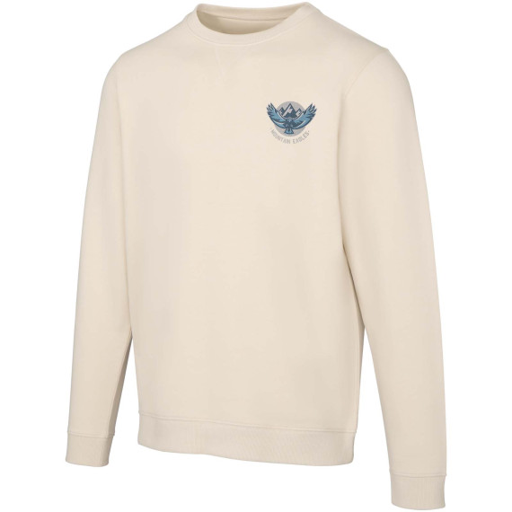 Pull publicitaire à col rond de 280 g/m² Jasper bio certifié OCS recyclé unisexe